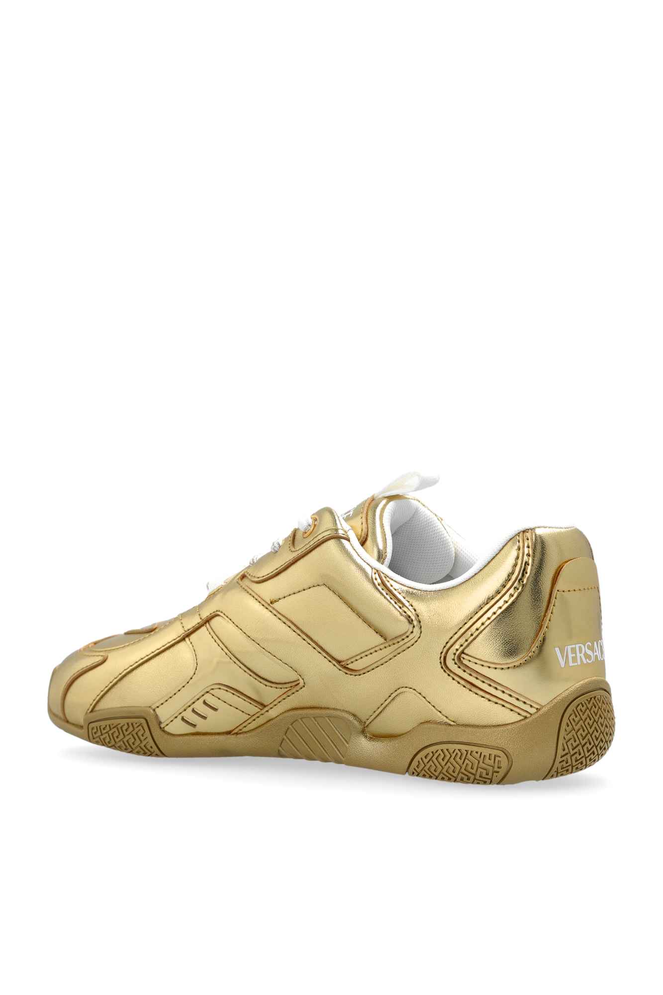 Gold Sports shoes with logo Versace - Vitkac France
